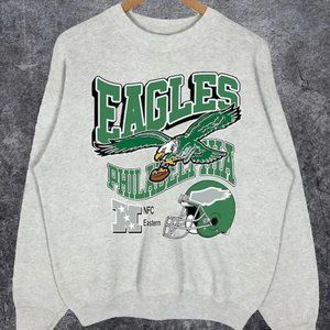Vintage Style Philadelphia Eagles Football Sweatshirt,  Men Women Shirt tee